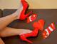 scarpe rosse